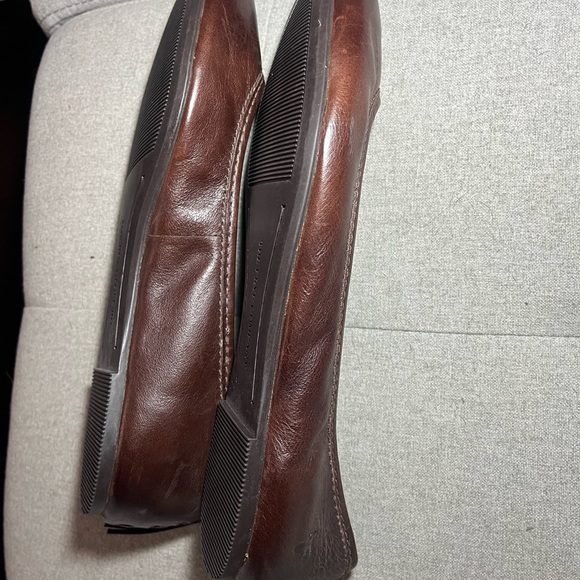 Leather Frye Regina pointed toe flats - Picture 4 of 5